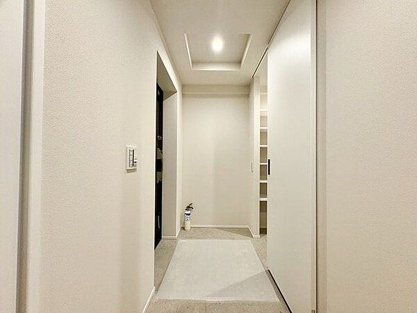 玄関はお家の顔としてすっきりとした素敵な空間に。印象のよい玄関は爽やかな住まいへの入り口です。
