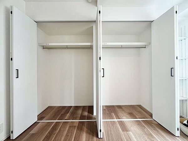 たっぷり収納可能なサイズを確保。自分だけの空間を作り上げることができます。