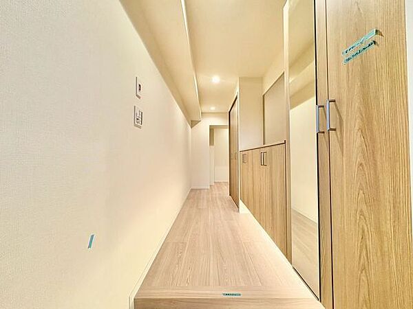 毎日の行き帰りで使う大事な玄関は、清潔感があり、明るく迎えてくれます。