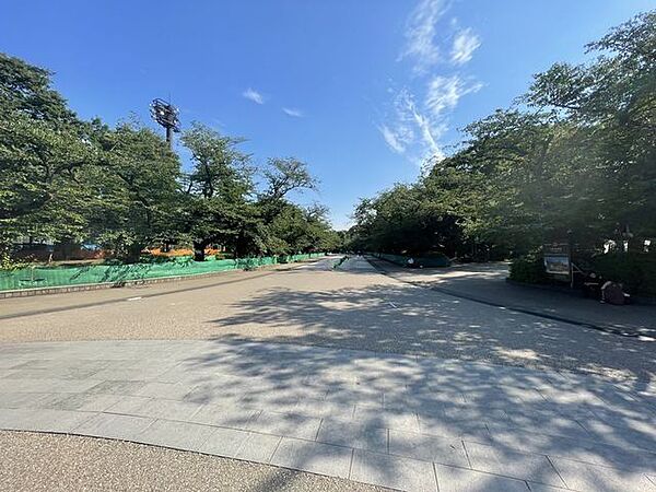 東京都立上野恩賜公園 1100m