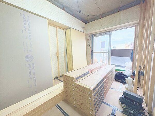 内装リノベーション工事中