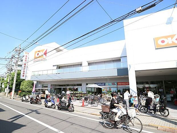 オーケー仲六郷店 850m