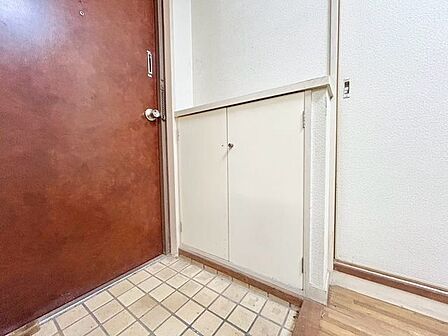 清潔感のある空間を保てるよう収納スペースを広く設けてますので、玄関をスッキリ綺麗な空間に纏めます。