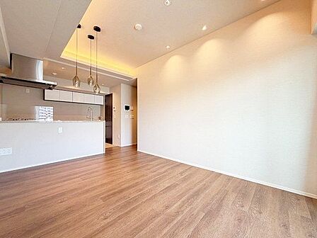家具をゆったり配置できる広いリビング。豊富な収納を備えた贅沢な住空間。