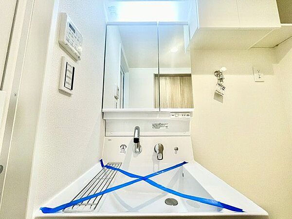 一日の始まりと終わりを心地よく演出してくれる、多彩な機能が備えられたパウダールーム。