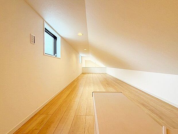 ロフトは機能性と収納力を高めた収納。住まう方のライフスタイルに合わせて自由に使うことができます。