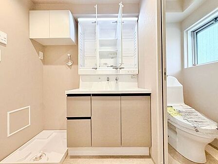 1日の始まりと終わりを心地よく演出してくれる、パウダールーム。心地よいリフレッシュ空間です。