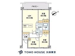 プラウド日吉本町 3LDKの間取図画像