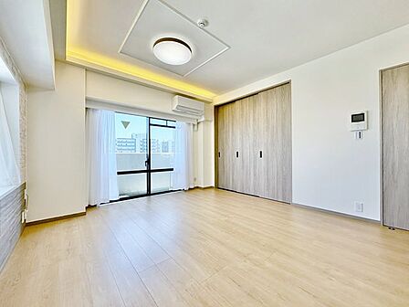 心地よさが広がるリビング。家具の配置も自由自在。
