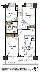 間取図画像 3LDK