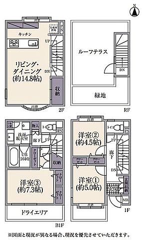 間取り アリーナ赤塚 1階/102