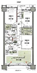 間取図画像 3LDK