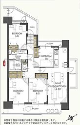 ハートヒルズ21朝霞の森 4LDKの間取図画像