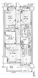 ユニーブル東浦和ファインプレイス 3SLDKの間取図画像