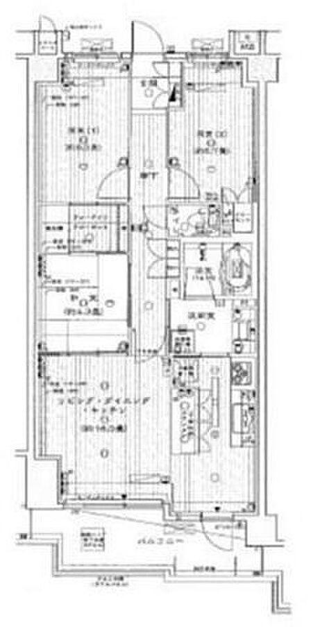 3SLDK 間取り