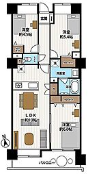 藤和シティコープ志木 3LDKの間取図画像