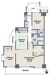 藤和シティコープ大宮宮原 3LDKの間取図画像