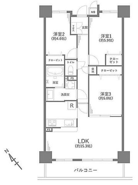 間取り：311002382343