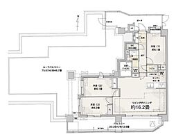 ルネサンス戸田公園 3LDKの間取図画像