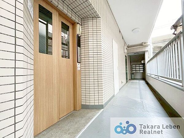 便利なエレベーター付きの物件です。