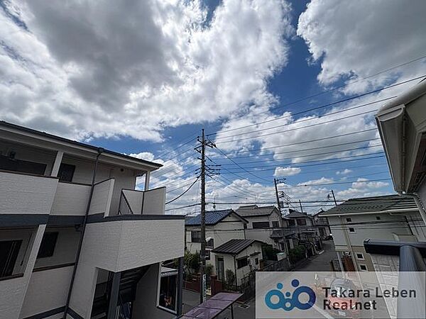 住戸からの眺望。風通しが良く、お洗濯物も早く乾きそうです。毎日のお洗濯が楽しみになりそうです。