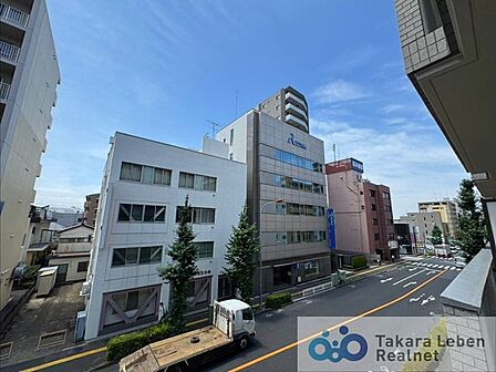 住戸からの眺望。風通しが良く、お洗濯物も早く乾きそうです。毎日のお洗濯が楽しみになりそうです。
