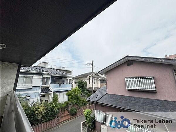 住戸からの眺望。風通しが良く、お洗濯物も早く乾きそうです。毎日のお洗濯が楽しみになりそうです。