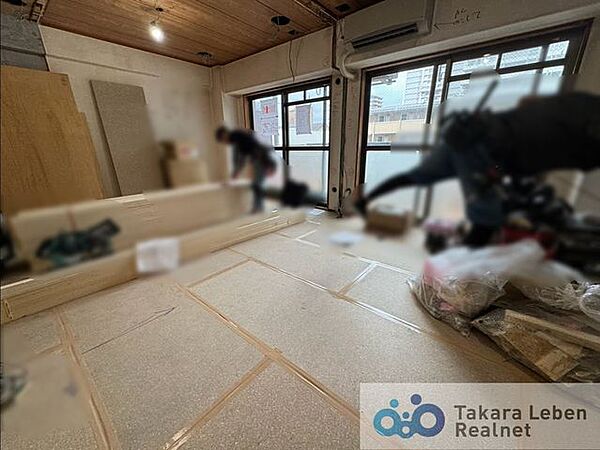 ※リフォーム工事中の内見も可能です（2026年8月3日撮影）
