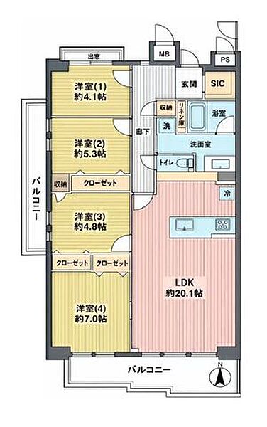 間取り：313004932365