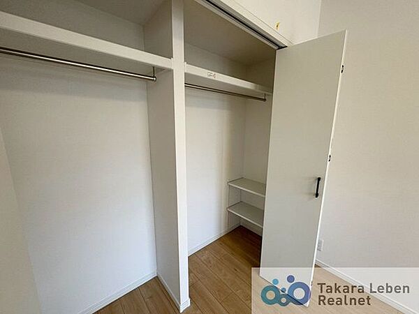 全居室収納完備で部屋割りにも困りません！