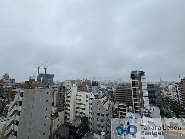 住戸からの眺望。風通しが良く、お洗濯物も早く乾きそうです。毎日のお洗濯が楽しみになりそうです。