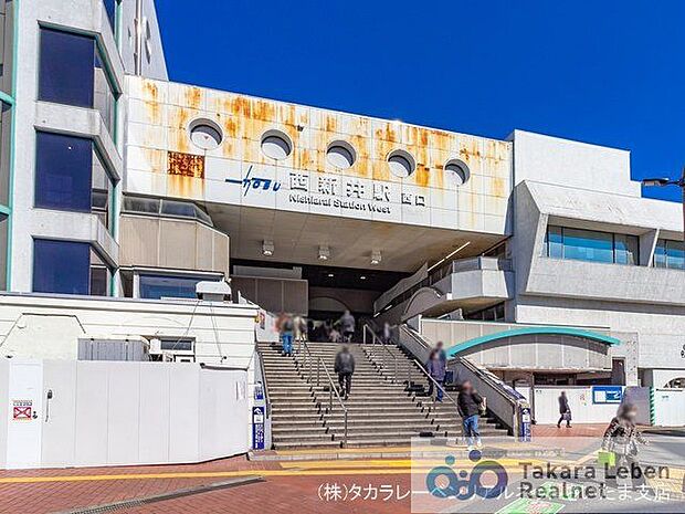 東武伊勢崎・大師線「西新井」駅 撮影日(2021-02-24) 800m