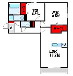 フロイデ仲原 3階