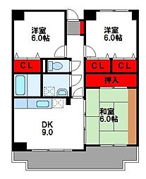 ラメゾンヴェール 3階/303