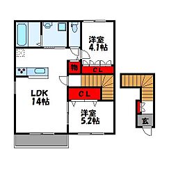 フォレストメゾン篠栗 2階