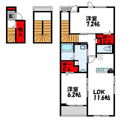 フローラリア橘I 3階