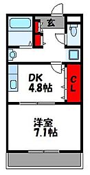 セゾンデルミエール 1階