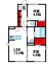 エレガンスプラスIII 2階