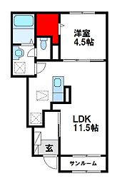 ファミーユかえで 1階