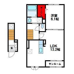 ファミーユかえで 2階