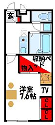 レオパレス土井駅東 2階/204
