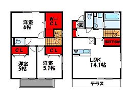 SantagardenA棟 2階/101