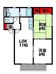 エトワールA棟 2階