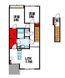 サンリットヒルズ A棟 2階