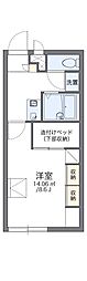 レオパレス瑞穂 1Kの間取図画像
