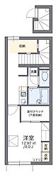 レオパレスHANA 1Kの間取図画像