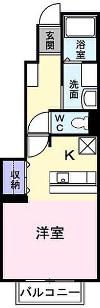 シェルメ　メゾン 101｜鳥取県境港市浜ノ町(賃貸アパート1R・1階・33.15㎡)の写真 その2