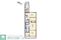 lala mia. 2階1LDKの間取り