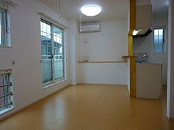 ブライトン　ハウス 204 2階1LDKのリビング/ダイニング