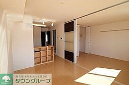 フェリオ II 202 2階2DKのリビング/ダイニング